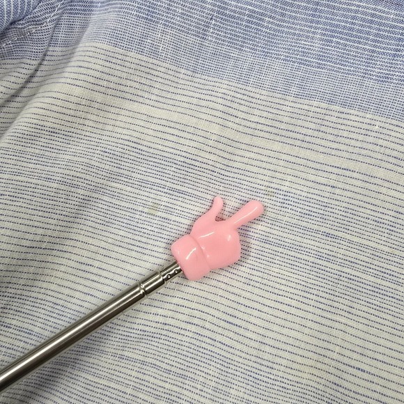 Tommy Bahama Shirt Men Large Island Zone Button Up Long Sleeve Linen Blend Beach - Picture 6 of 14